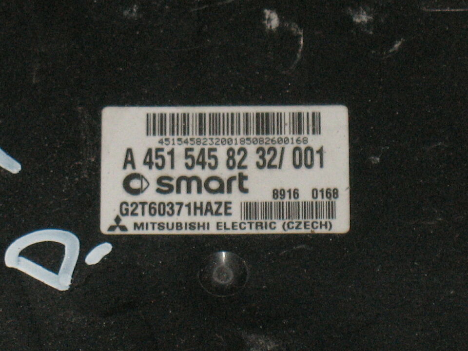 Ecu centralina smart mitsubishi colt a4515458232