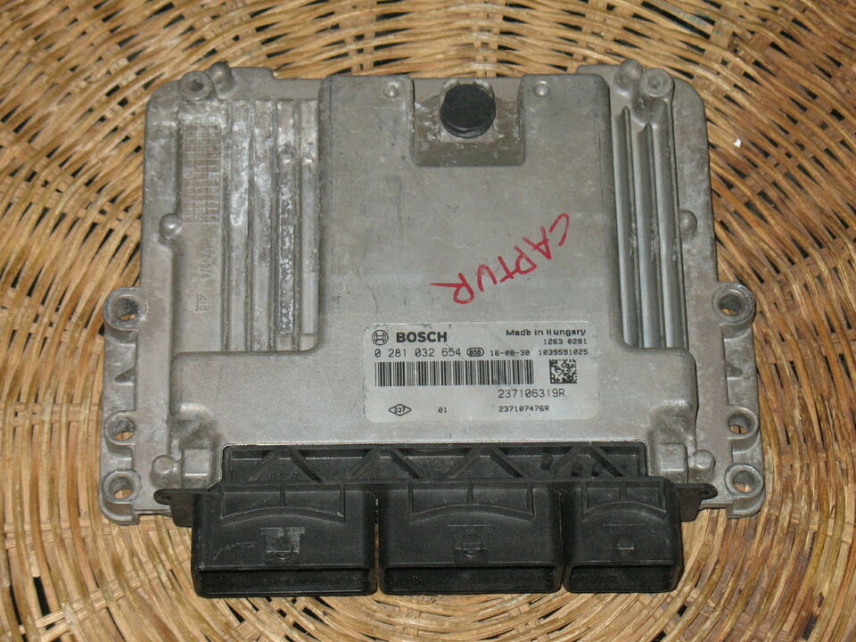 Ecu centralina renault captur 1.5 dci 0281032654 237106319r EDC 17C84-3.2