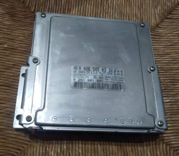 ECU EDC15C0 MERCEDES A0265450332 0281001881 CR1.6 2.2L EDC 15C0
