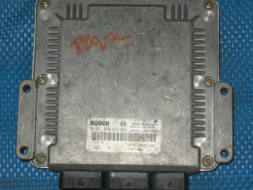 ECU RENAULT TRAFIC 1.9 DCI EDC15C3 0281010632 HOM 8200051608 EDC 15C3-4.1