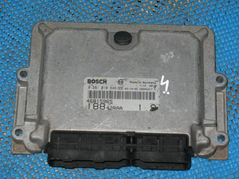 ECU FIAT PUNTO 1.9 JTD BOSCH 0281010846 46815965 EDC15C7