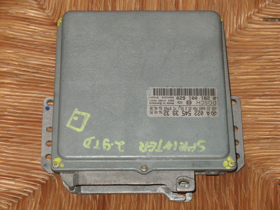 ECU SPRINTER E W210 2.9 0281001620 A0225453932 ED 0009 MSA 25.5