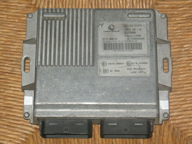 Ecu toyota yaris 1.0 GPL LPG KW 69 landi 616729000 hd 511000/34