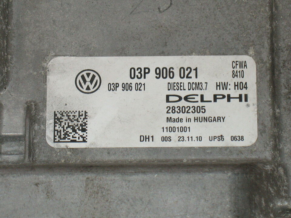 VW Polo Golf 1.2 TDI 03P906021 28302305 DCM3.7 HW:H04 28289770