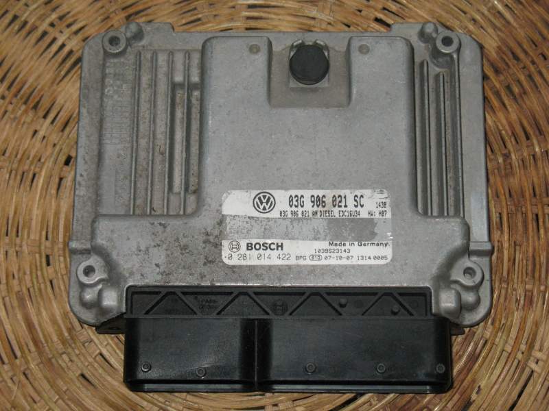 ECU SEAT LEON 1.9 TDI BOSCH 0281014422 03G906021SC 03G906021AN EDC16U34-3.41