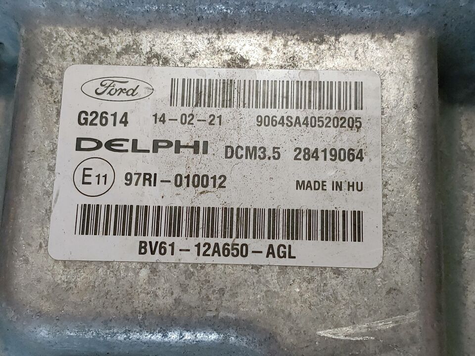 ECU FORD 2.0 TDCI BV61-12A650-AGL DELPHI 28419064 DCM3.5