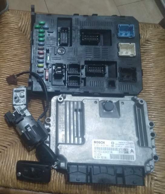 ECU KIT CITROEN C4 PICASSO 1.6 HDI 0281012981 9663476380 EDC 16C34-4.11