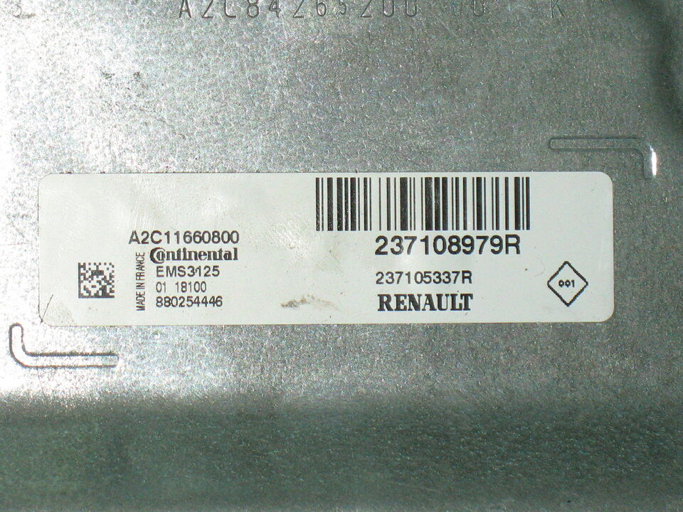 Renault CLIO 4 IV RS Dacia Logan A2C11660800 237108979R