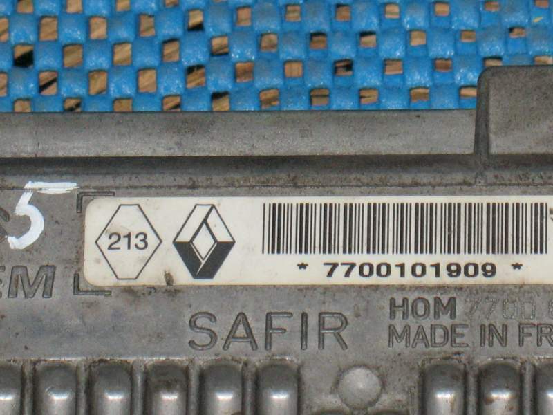Ecu Centralina Renault Clio 1.2 7700101909 HOM 7700868295