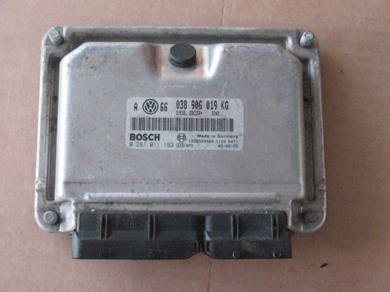 ECU SEAT LEON 1.9 TDI ARL BOSCH 0281011193 038906019KG  EDC15P+