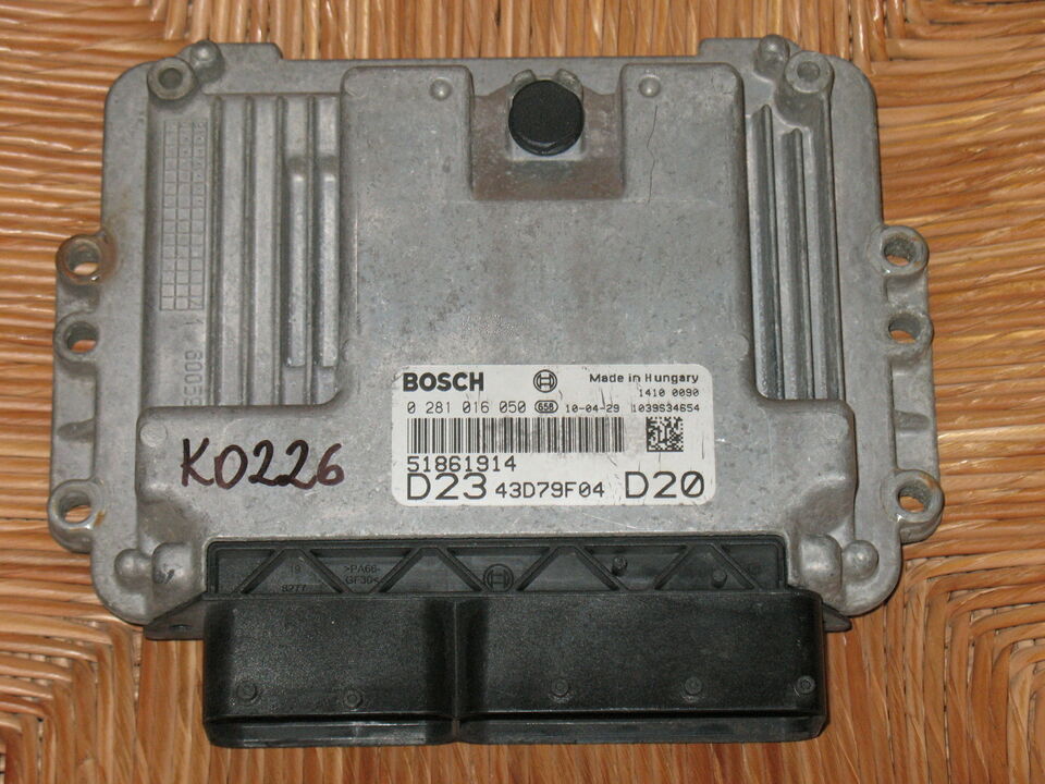 ECU FIAT DUCATO 2.3 3.0 JTD 0281016050 51861914 EDC16C39 5.A9