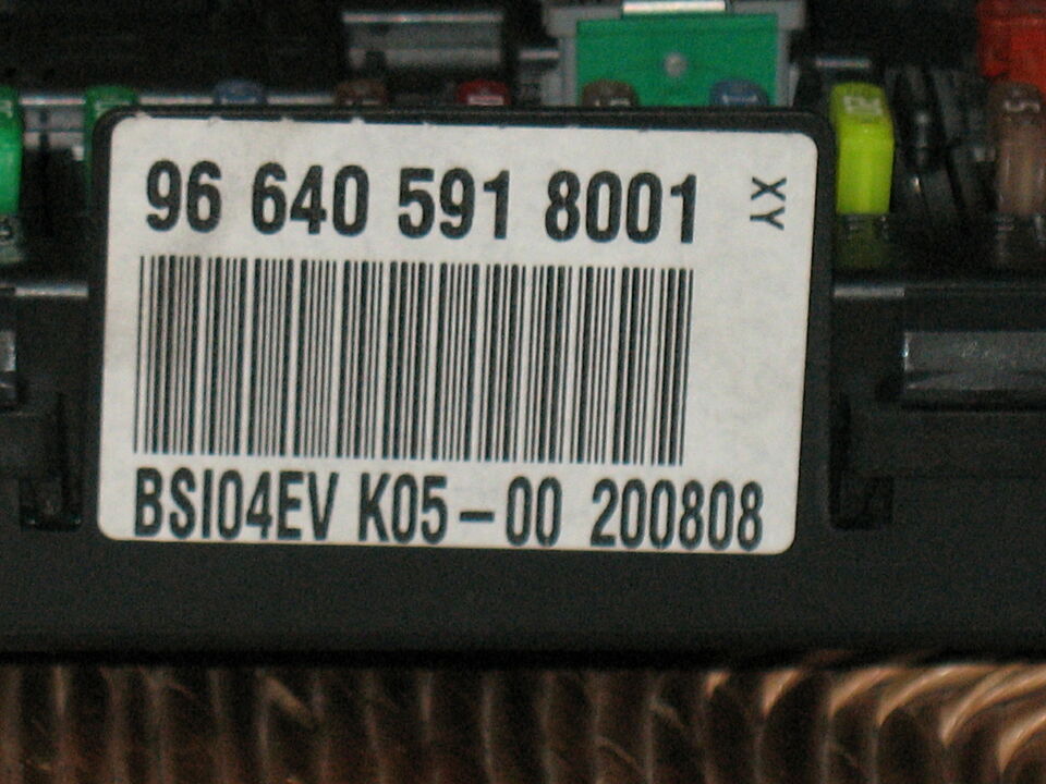 BSI04EV K05 PEUGEOT 308 C4 966405918001 9664059180 BSI 04EV K05