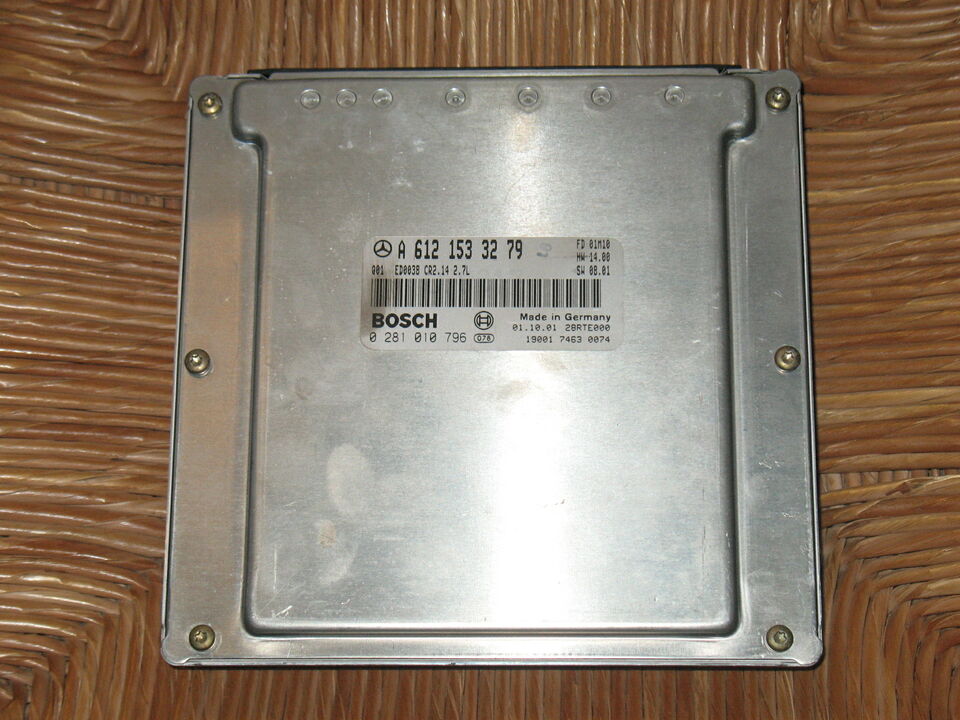 ECU MERCEDES 2.7 0281010796 A6121533279 CR2.14 EDC15C6 4.14