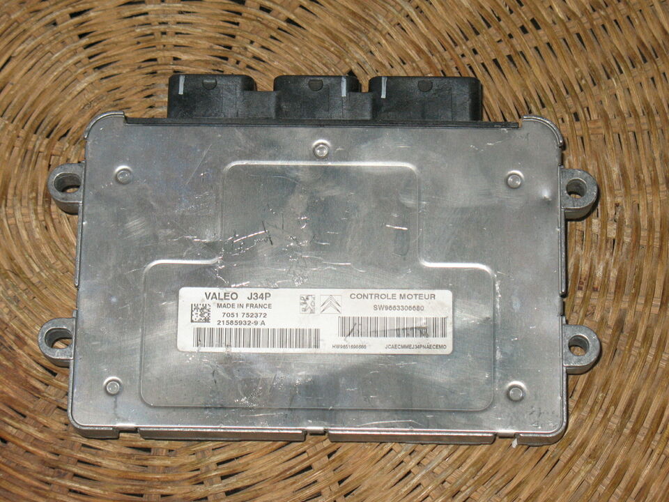 ECU PEUGEOT 207 VALEO J34P SW 9663306680 HW 9663306680