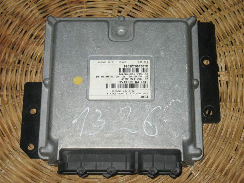 Ecu fiat multipla 98-10 1.6 16v metano originale cod 60674731