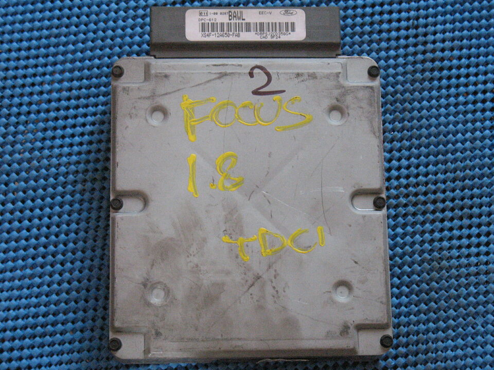 ECU FORD FOCUS 1.8 XS4F-12A650-FAB BAWL XS4F12A650FAB, DPC-612
