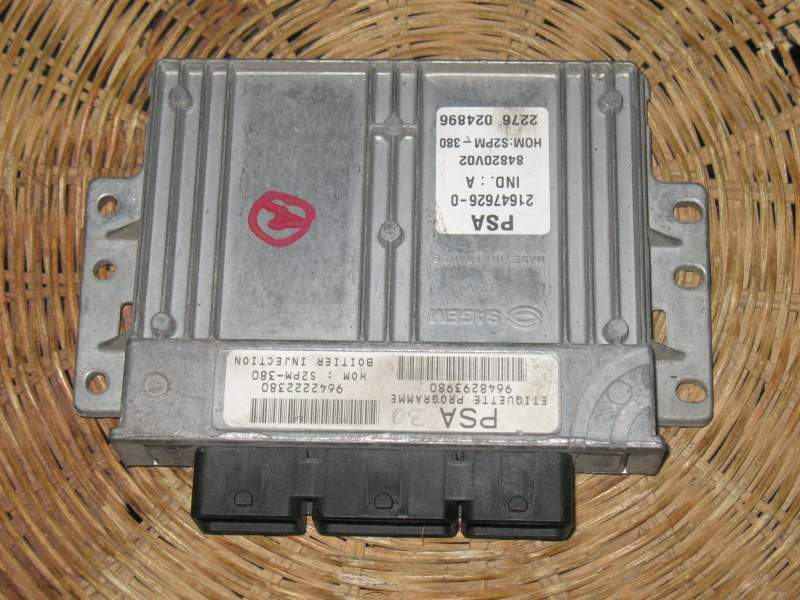 Citroen C3 1.4 ECU PSA 9648293980 9642222380 HOM S2PM-380