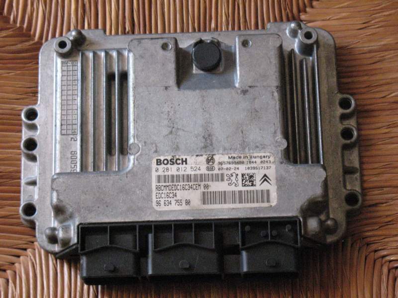 CITROEN C3 PLURIEL 1.4 ECU HDI 0281012524 9661728480 EDC 16C34-4.61