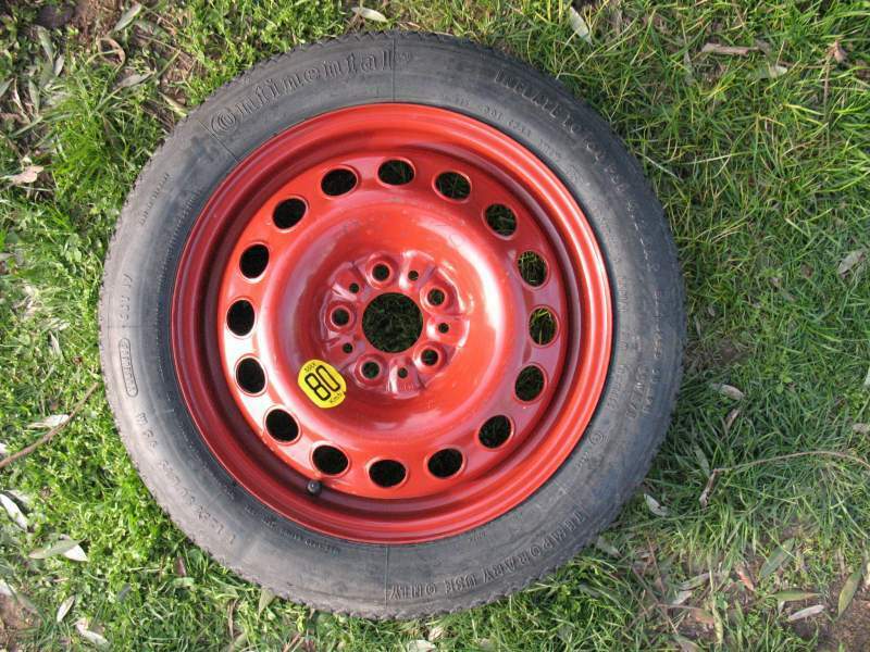 Ruotino Ruota scorta 15 x Alfa 156 164 GT FIAT Citroen Peugeot