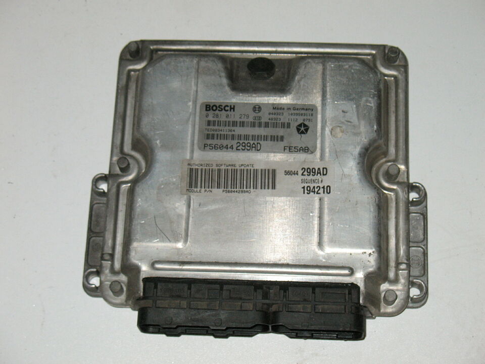 ECU Jeep Grand Cherokee 2.8CRD EDC15C5 0281011279 EDC 15C5-7.18