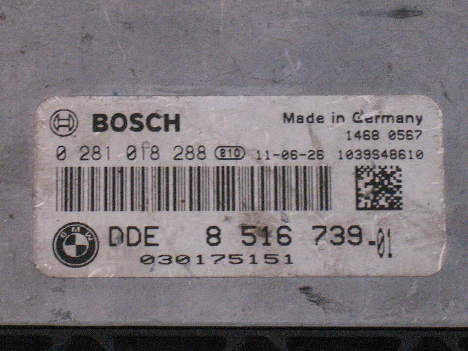 ECU MINI R55 R56 R57 R58 R59 BOSCH 0281018288 851673901 DDE EDC17C50