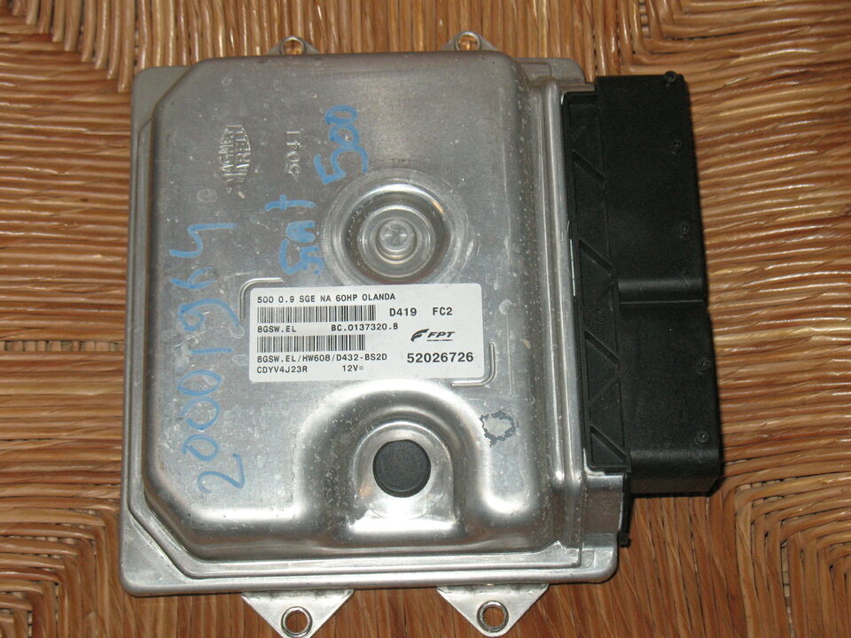 ECU 500 0.9 SGE NA 60hp MT Euro6 8GSW.EL Hw608 52026726 VERGINE