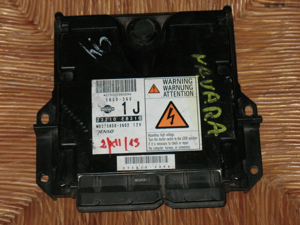 ECU NISSAN NAVARA 2.5 DCI 23710 EB310 23710EB310 MB275800-3602