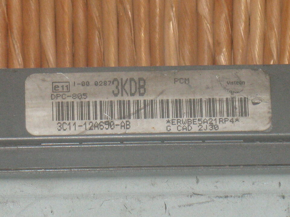 ECU FORD TRANSIT 2.4 TDCI 3C11-12A650-AB 3KDB DPC-805