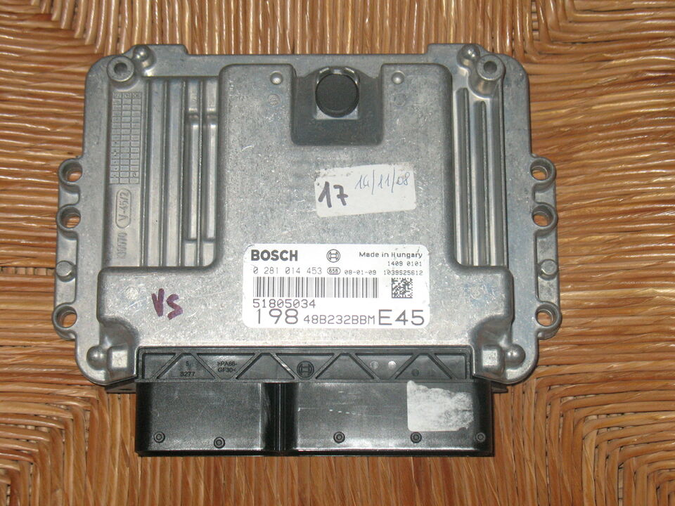 Fiat bravo 1.6 mjet 105cv Bosch 0281014453 EDC16C39 105cv