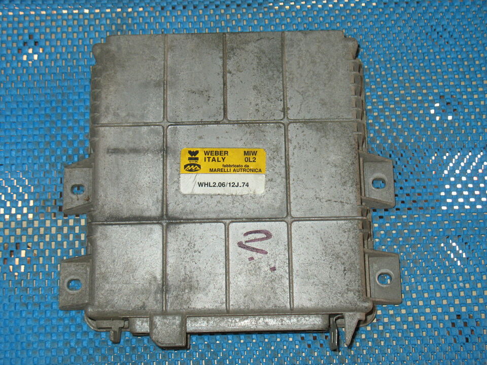 ECU LANCIA DEDRA 1.6 WEBER  MIW0L2 MIW 0L2 WHL2.06/12D.73 WHL2.06 12D.73