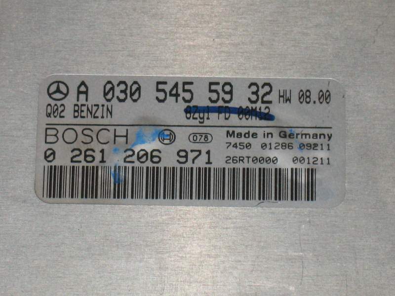 ECU MERCEDES ML430 W220 S500 CL500 CLK430 A0305455932 0261206971