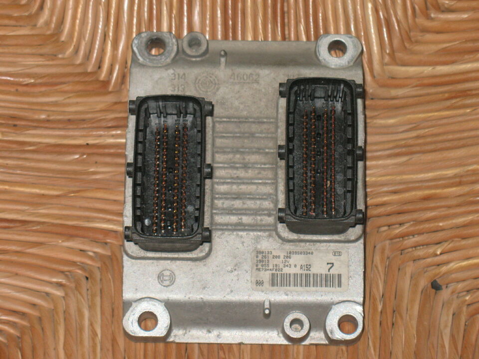 ECU BOSCH 0261208206 55195272 ME 7.3 H4 FIAT IDEA 1.4