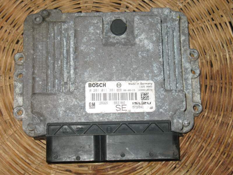 ECU OPEL ASTRA H 1.7 CDTI BOSCH 0281011381, GM 12992629 SE EDC 16C9-3.30