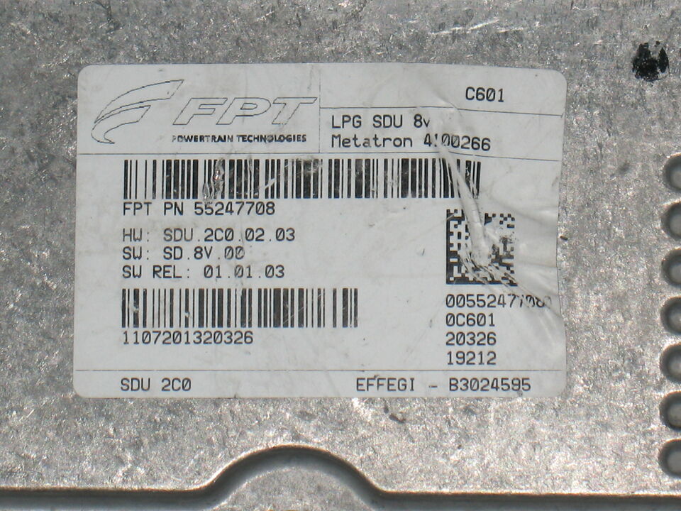 Ecu metatron lpg gpl punto evo ypsilon 55247708 4100266