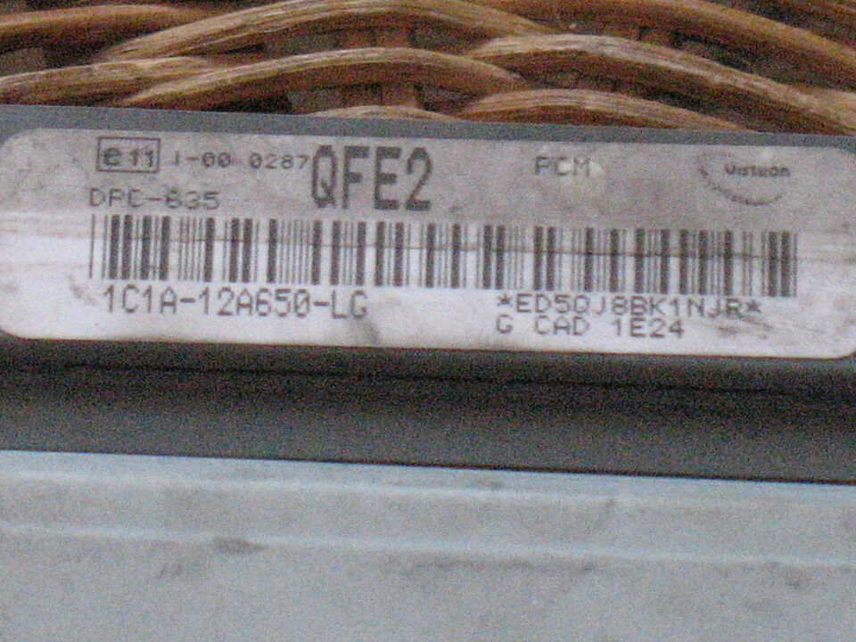 ECU FORD TRANSIT 2.0 1C1A12A650LG qfe2 DPC-635 1C1A 12A650-LG