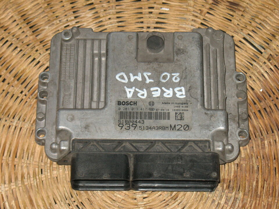 ALFA ROMEO 159 2.4 JTD BOSCH 0281013417 51800443 EDC16C39 5.63