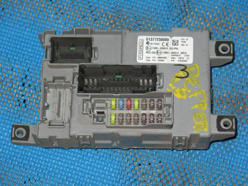 ECU BODY COMPUTER Citroen Nemo Fiat Fiorino 01377250080