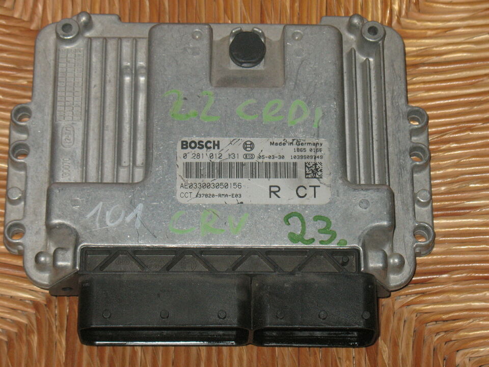 ECU HONDA CR-V II 2.2 CTDi 140 2005-2006 0281012131 EDC16C7 7.21