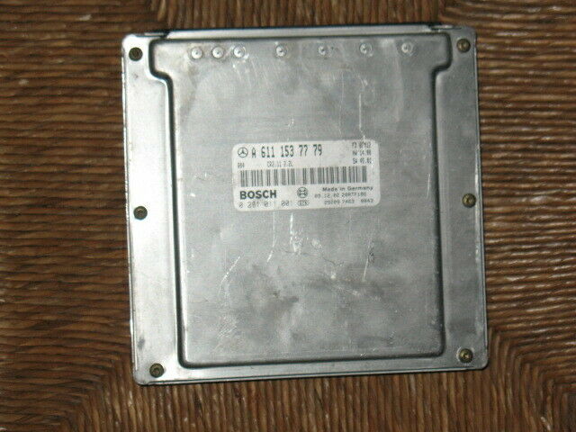 ECU MERCEDES W203 C 2.2 CDI 0281011001 A6111537779 HW 14.00  EDC15C6-4.11
