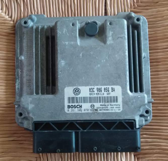 ECU VW VOLKSWAGEN GOLF 1.6 FSI 0261S02070 03C906056BA