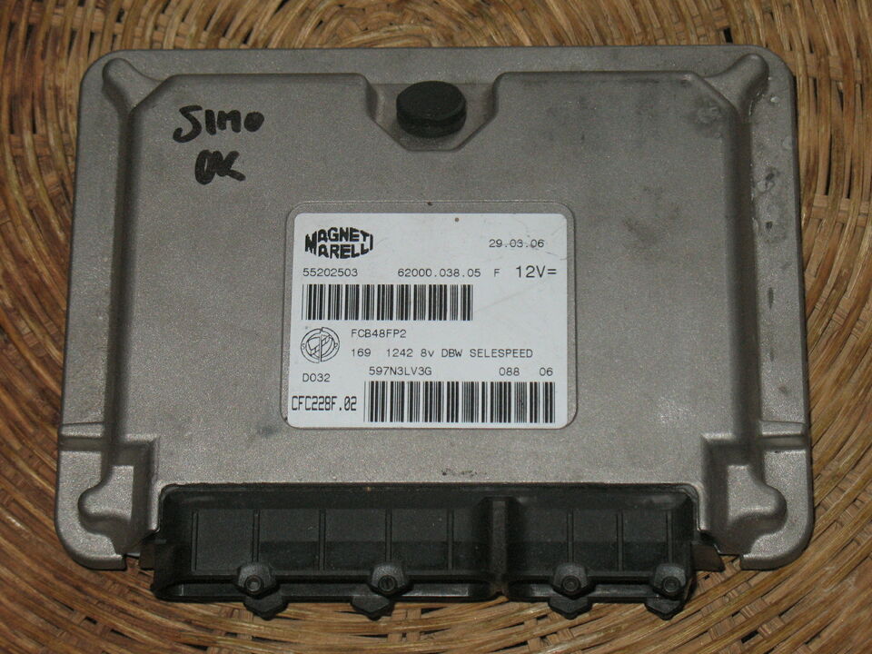 PANDA CAMBIO ECU 597R04U9F CFC228F02 55202503 FCB48FP2