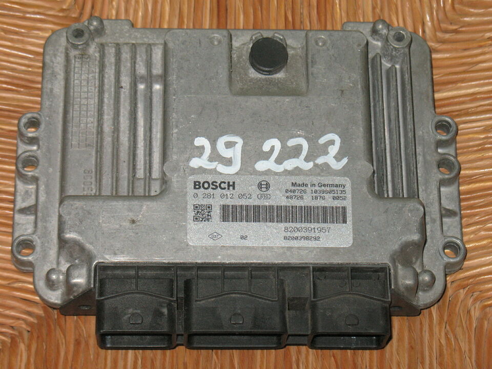 Renault Master 3.0 DCI ECU 0281012052 8200391957 EDC16C3 10.23