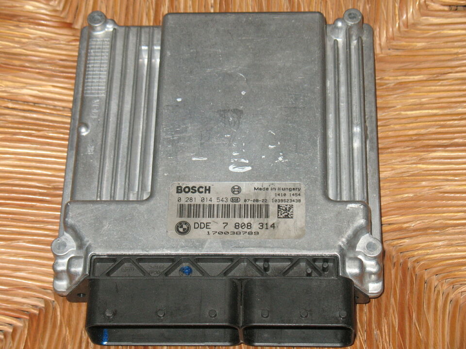 ECU BMW E90 325 5 E60 525 3.0 0281014543 DDE 7808314 EDC16CP35 0281015241