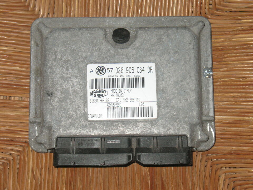 Ecu vw volkswagen golf 1.6 iaw4mvdr 036906034dr iaw 4mv.dr