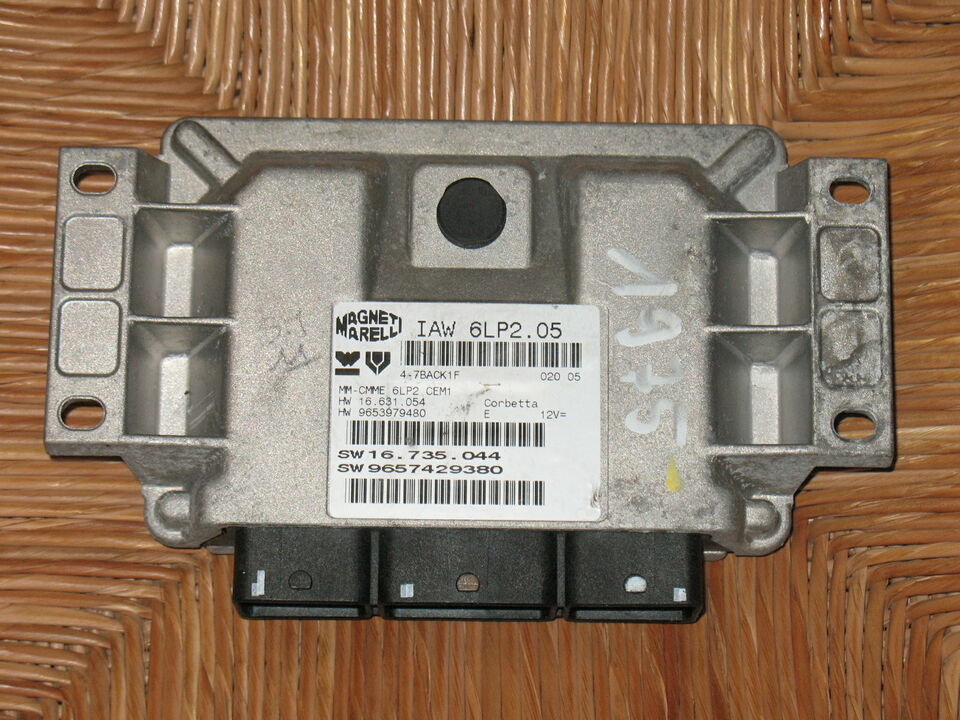 ECU C4 1.4 16V IAW 6LP2.05 HW 9653979480 SW 16735054 IAW6LP2
