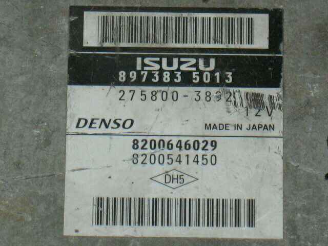 ECU RENAULT ESPACE IV 3.0 DCI 8973835013 2758003892 8200646029