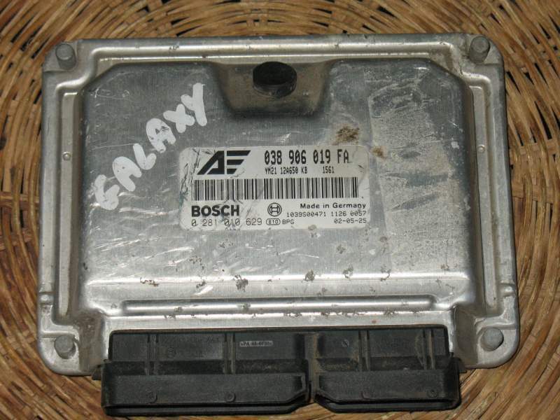 ECU Bosch Ford Galaxy 0281010629 038906019FA VW SHARAN EDC15P+22.3.2