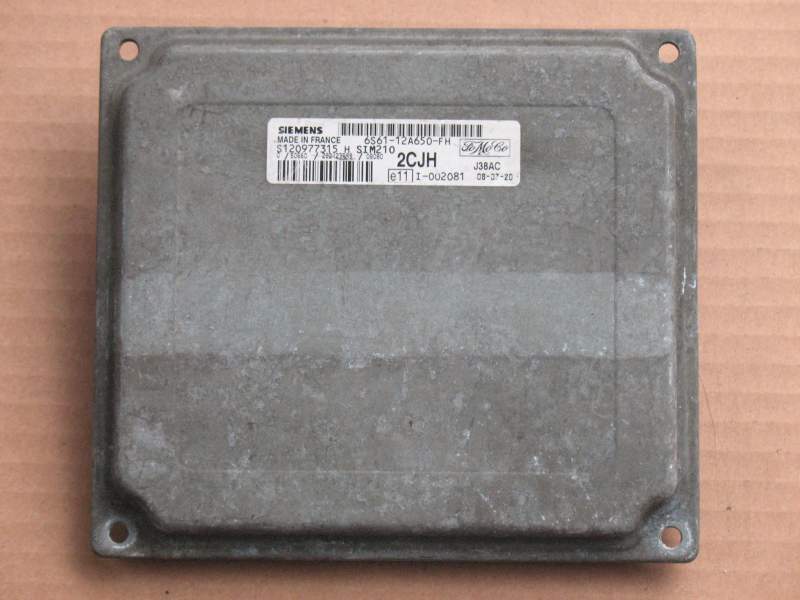ECU FORD FIESTA SIEMENS S120977315 D, FoMoCo 6S61-12A650-FD 2CJH
