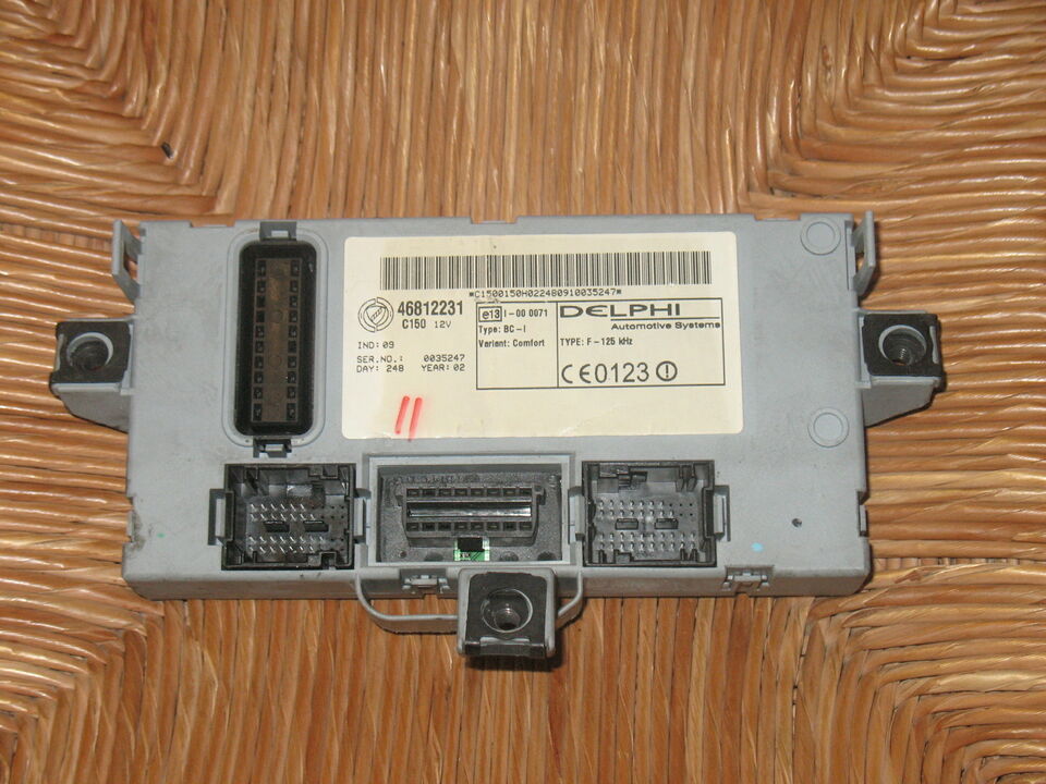Body computer fiat punto delphi 46812231 0231360