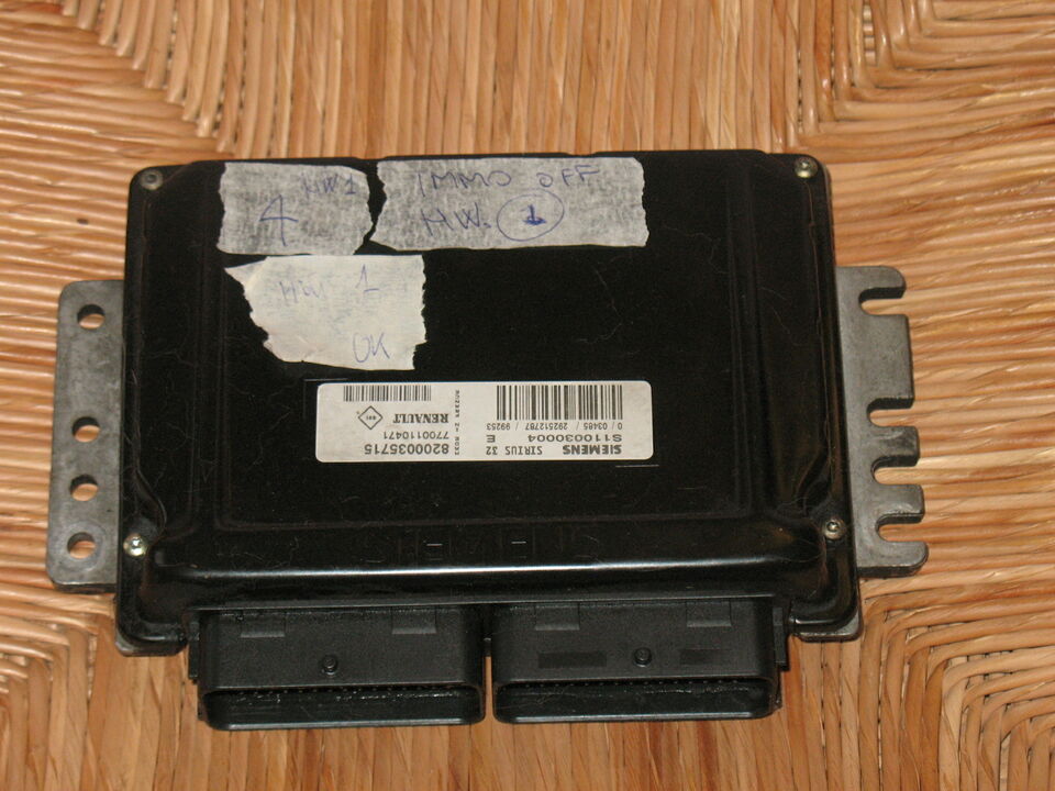 ECU RENAULT CLIO 1.6 SIRIUS 32 S110030004E 8200035715 PRONTA